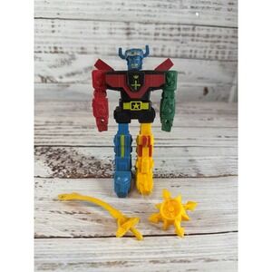 Vintage Voltron Lion Force Assembler 1984 Rubber LJN Complete